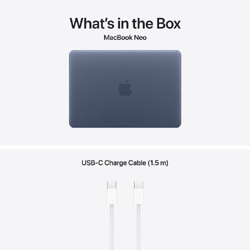 ΗΛΕΚΤΡΟΝΙΚΟΣ ΥΠΟΛΟΓΙΣΤΗΣ ΦΟΡΗΤΟΣ APPLE MACBOOK NEO 13'' (MHFF4GR/A) (A18 PRO/8GB/256GB SSD)INDIGO